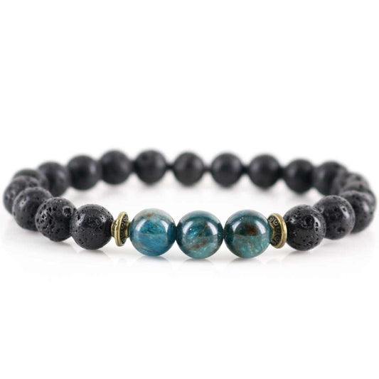 blue dark bracelet - ROOYAS
