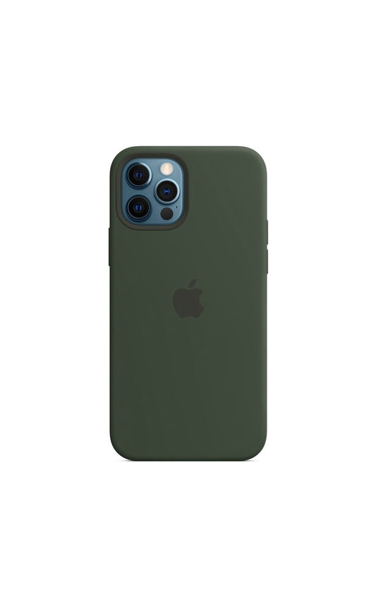 New iPhone 12 | 12 Pro Silicone Case with magsafe - Cyprus Green - ROOYAS