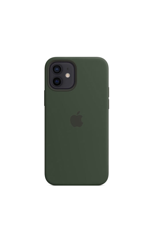 New iPhone 12 | 12 Pro Silicone Case with magsafe - Cyprus Green - ROOYAS