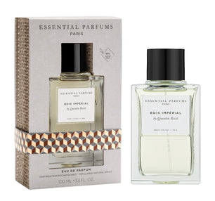 Essential Parfums Bois Imperial perfume bottle and packaging on a white background