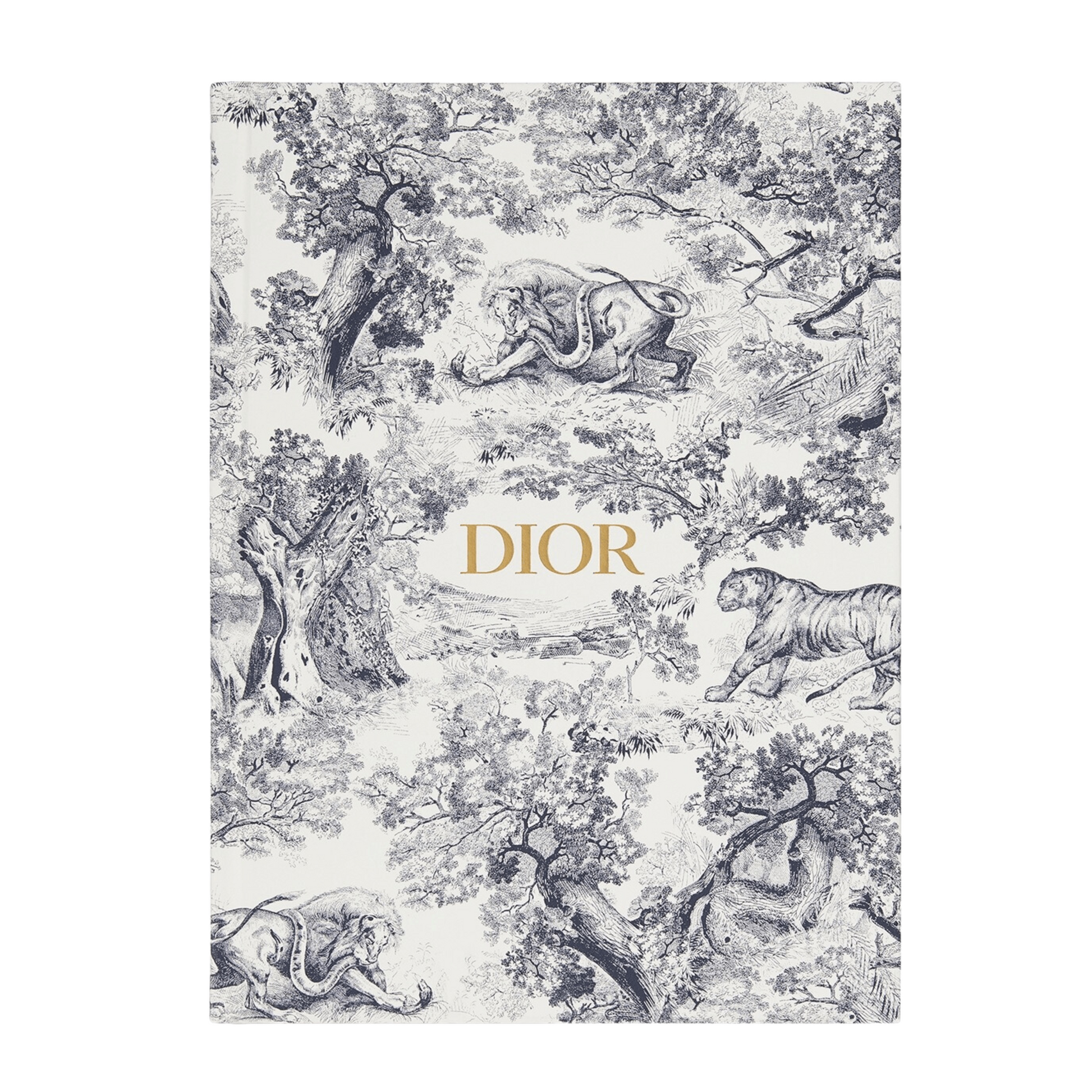 Christian Dior Large Notebook Blue Toile de Jouy