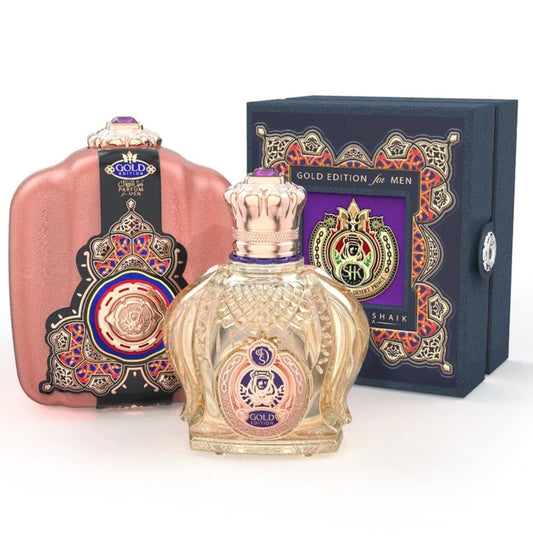 Shaik Opulent Gold Edition Amethyst For Men Parfum 100ML