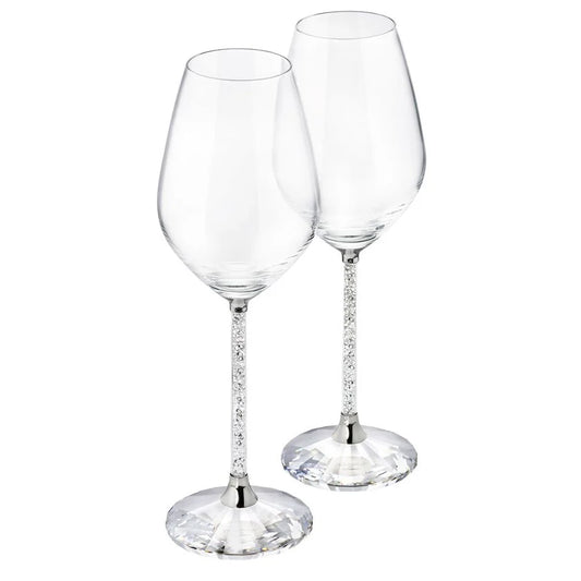 SWAROVSKI Crystalline Wine Glasses - Set 2