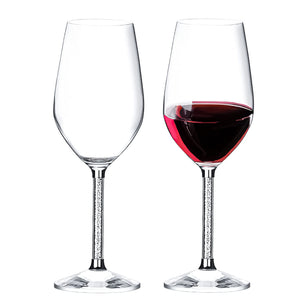 SWAROVSKI Crystalline Wine Glasses - Set 2