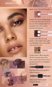 Huda Beauty Haze Sand Eye Shadow