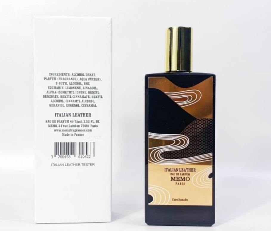 Memo Italian Leather Perfume Tester EDP 75ML