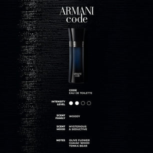 Giorgio Armani Code For Men Eau De Toilette 125ML