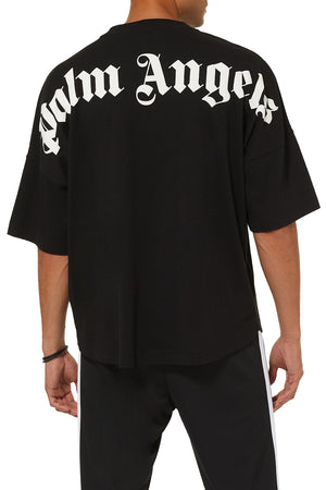 Palm Angels Logo Oversized T-Shirt - Black