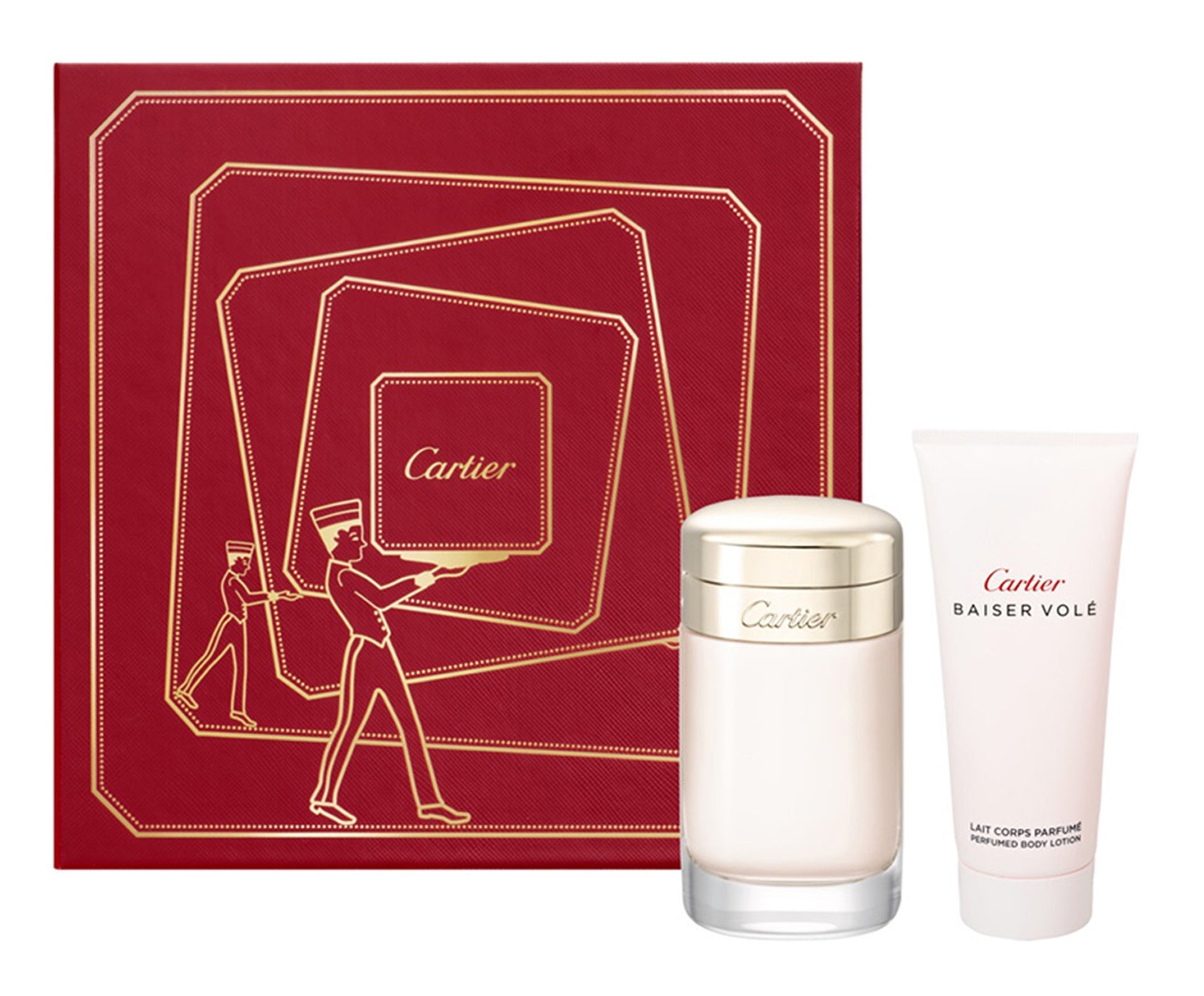 Cartier Baiser Vole For Women 100ml Eau De Parfum + 100ml Body Lotion Set