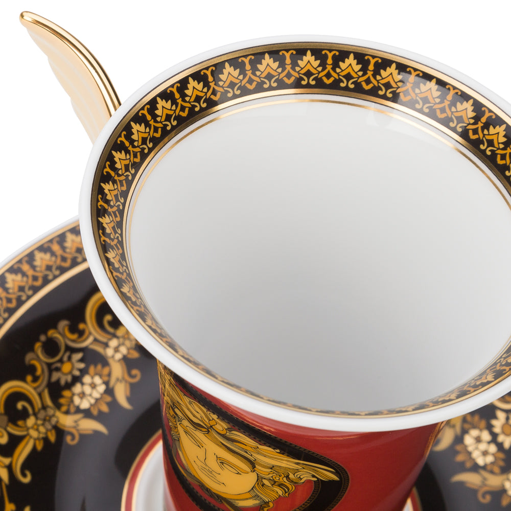 Versace Medusa Coffee Cup & Saucer