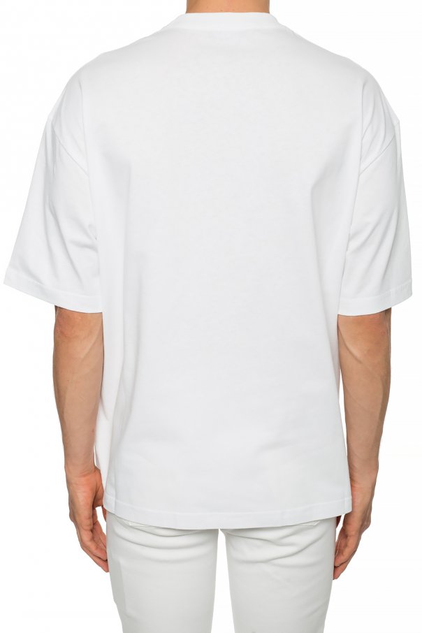 Balenciaga BB Logo T-shirt in White