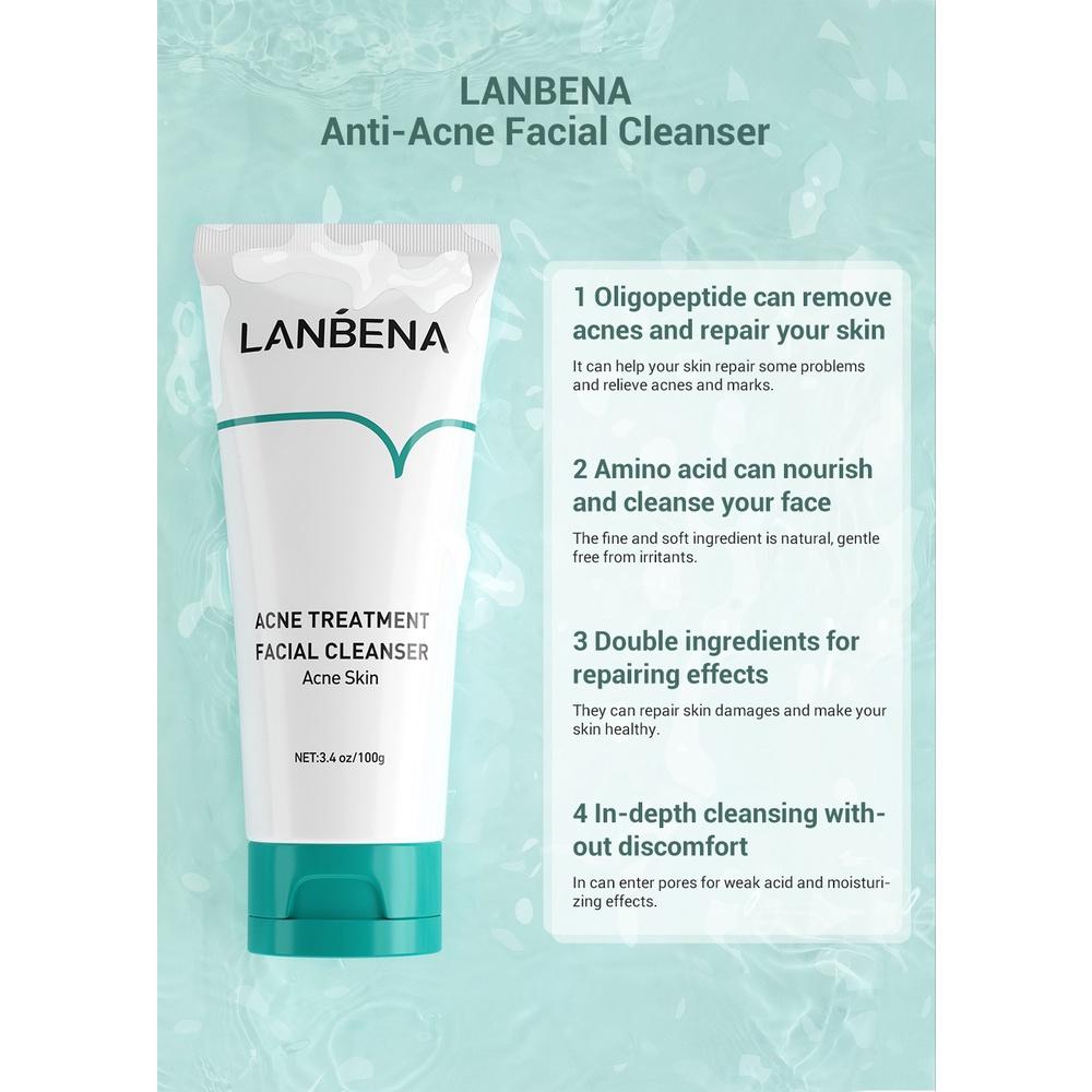 منظف الوجه LANBENA Acne Treatment 100g