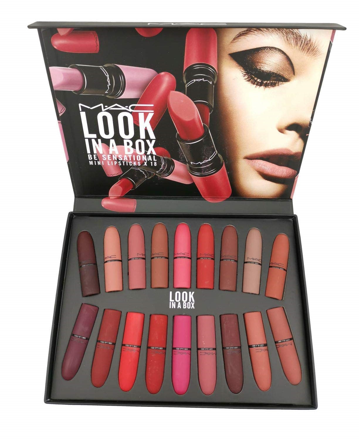 MAC Lipstick "Matte" Collection Look In A Box 18 Colors - ROOYAS