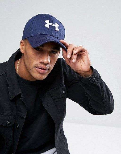 Under Armour - Heathered Blitzing 3.0 cap "Navy Blue" - ROOYAS