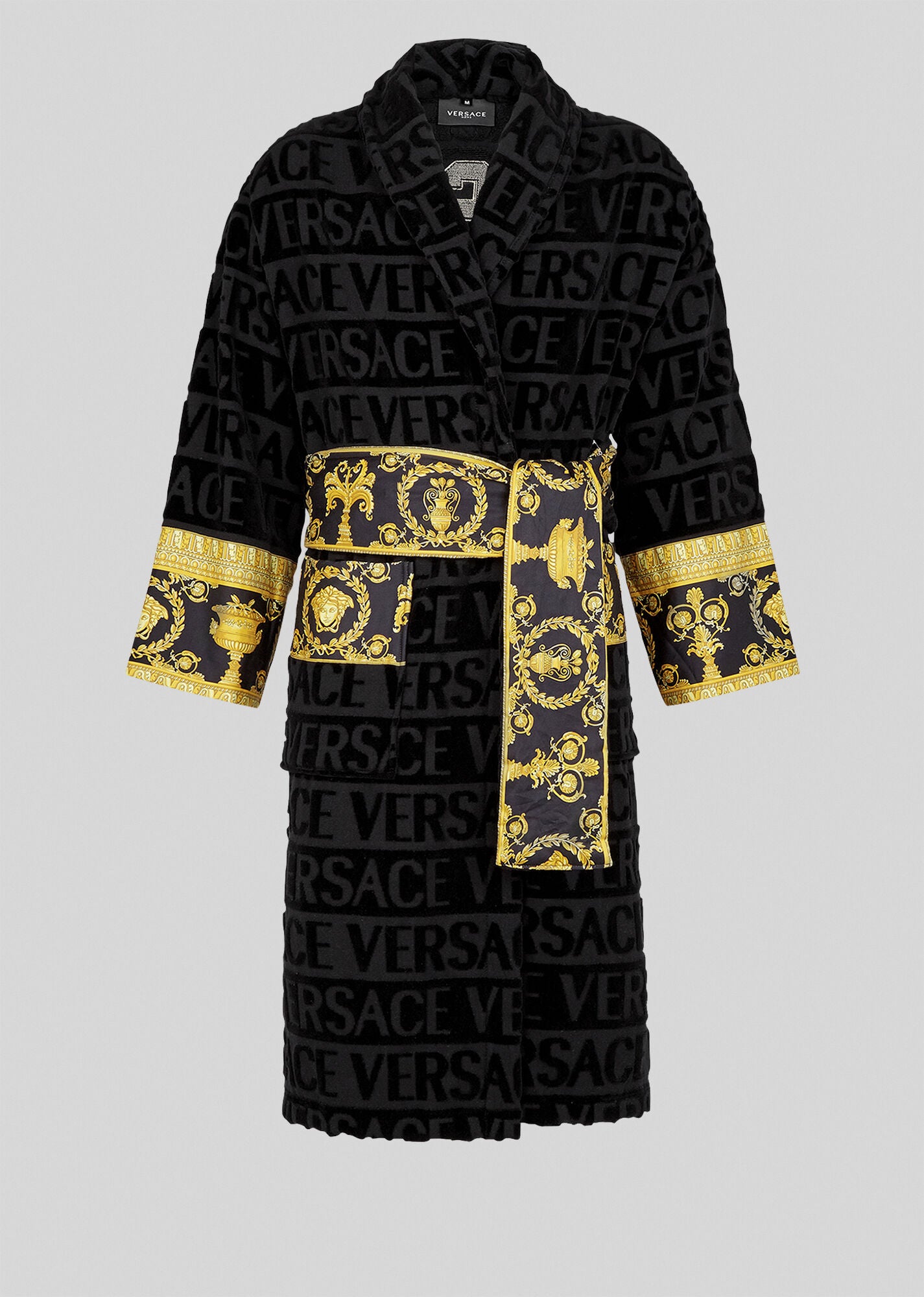 Versace Home Luxury Bathrobes "Black" - ROOYAS