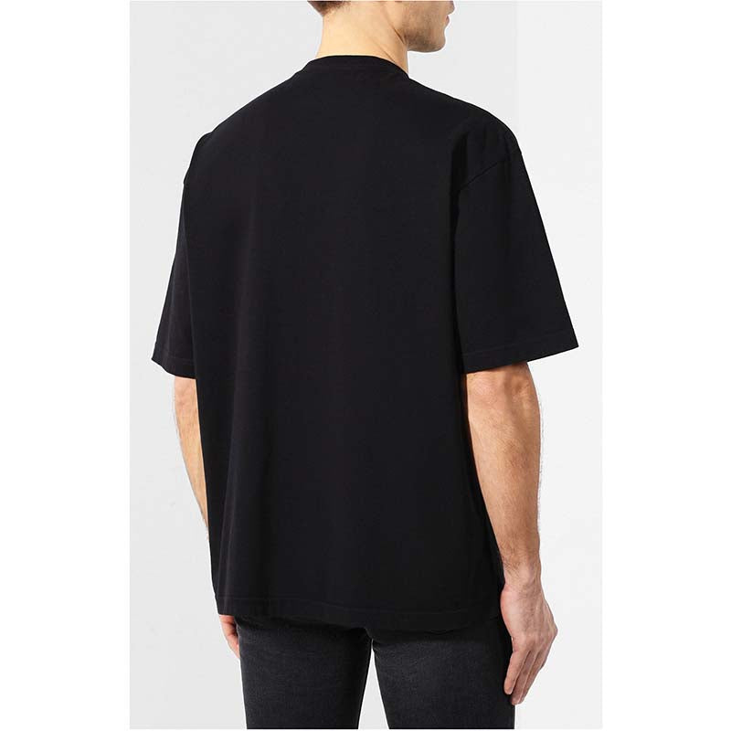 Balenciaga BB Logo T-shirt in Black – ROOYAS