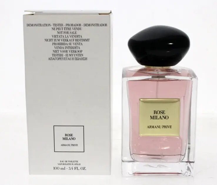 Giorgio Armani Rose Milano Unisex EDT Tester 100ML