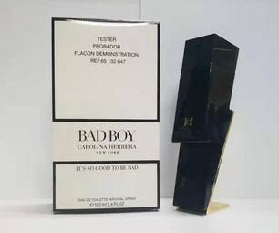 Carolina Herrera Bad Boy Perfume Tester EDT 100ML - ROOYAS