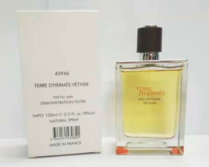 Hermes Terre D'Hermès Eau Intense Vétiver Perfume Tester EDP 100ML - ROOYAS