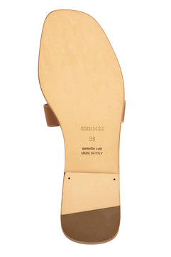 Hermes Oran Sandal Tan - ROOYAS