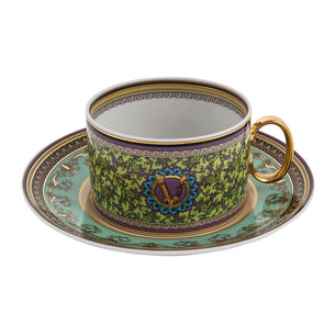 Versace Barocco Mosaic Cup & Saucer