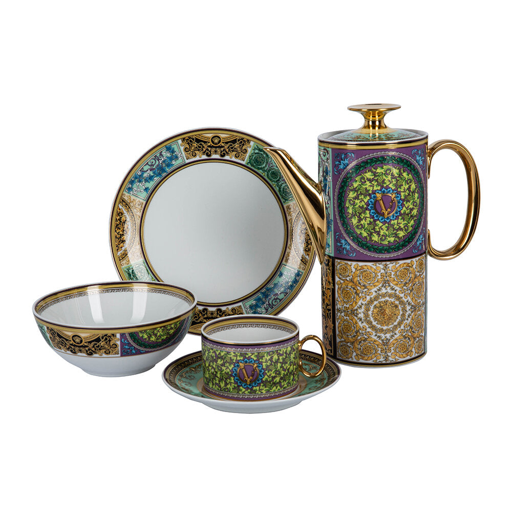 Versace Barocco Mosaic Cup & Saucer