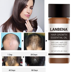 LANBENA زيت أساسي لنمو الشعر 20 مل