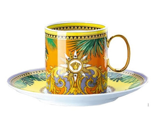 Versace Jungle Animalier Coffee Cup & Saucer