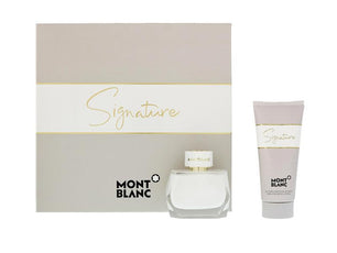 Mont Blanc Signature For Women Eau De Parfum 50ML + Body Lotion 100ML Set