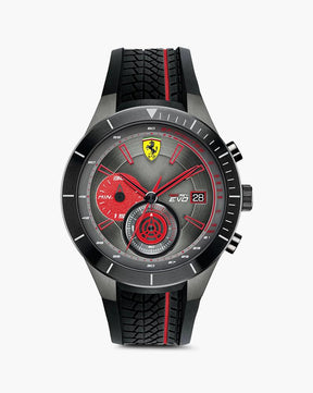 Ferrari Men's Rubber Chronograph Watch