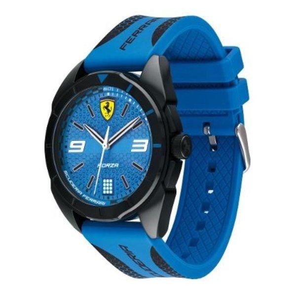 Ferrari Men's Forza Water Resistant Silicone Analog Watch