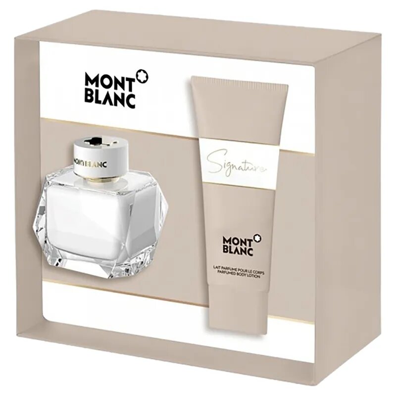 Mont Blanc Signature For Women Eau De Parfum 50ML + Body Lotion 100ML Set