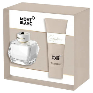 Mont Blanc Signature For Women Eau De Parfum 50ML + Body Lotion 100ML Set