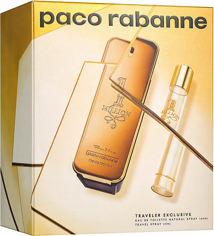 Paco Rabanne 1 Million Eau De Toilette 100ML Set