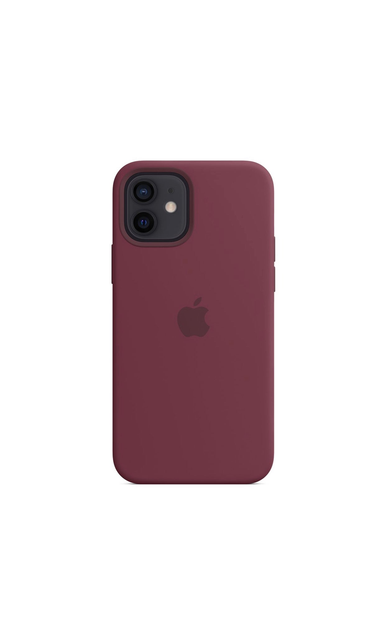 iPhone 12 | 12 Pro Silicone Case with Magsafe - Plum - ROOYAS