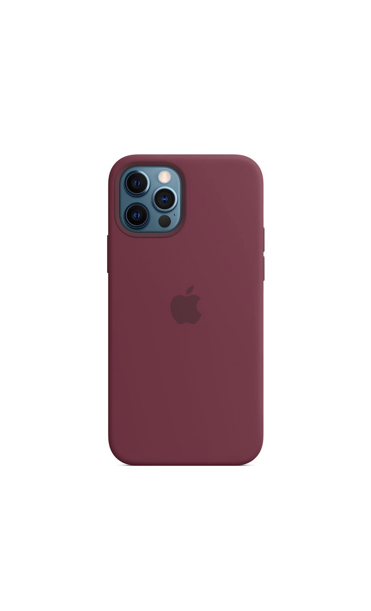 iPhone 12 | 12 Pro Silicone Case with Magsafe - Plum - ROOYAS