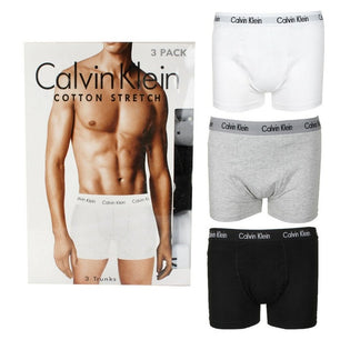 Calvin Klein Men's Low Rise Trunks (Pack of 3) Briefs, Boxers, Shorts - ROOYAS