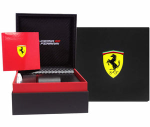 Ferrari Men's Rubber Chronograph Watch