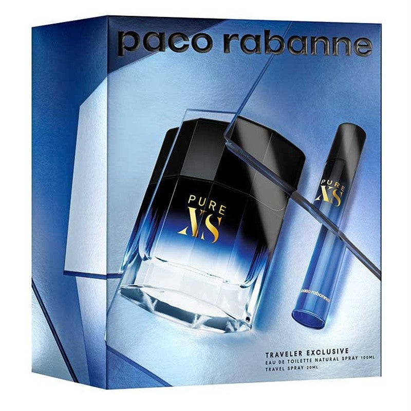 Paco Rabanne Pure Xs Eau De Toilette 100ML Travel Set