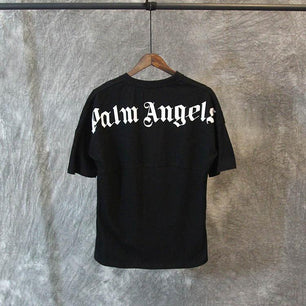 Palm Angels Logo Oversized T-Shirt - Black