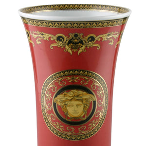Versace Vase Medusa Red Porcelain (26cm)