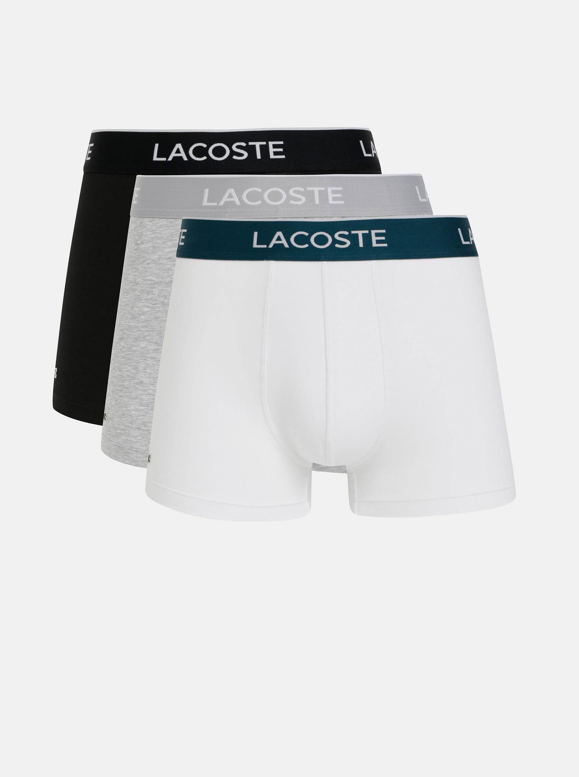 Lacoste Men s Trunk Pack of 3 Briefs Boxers Shorts