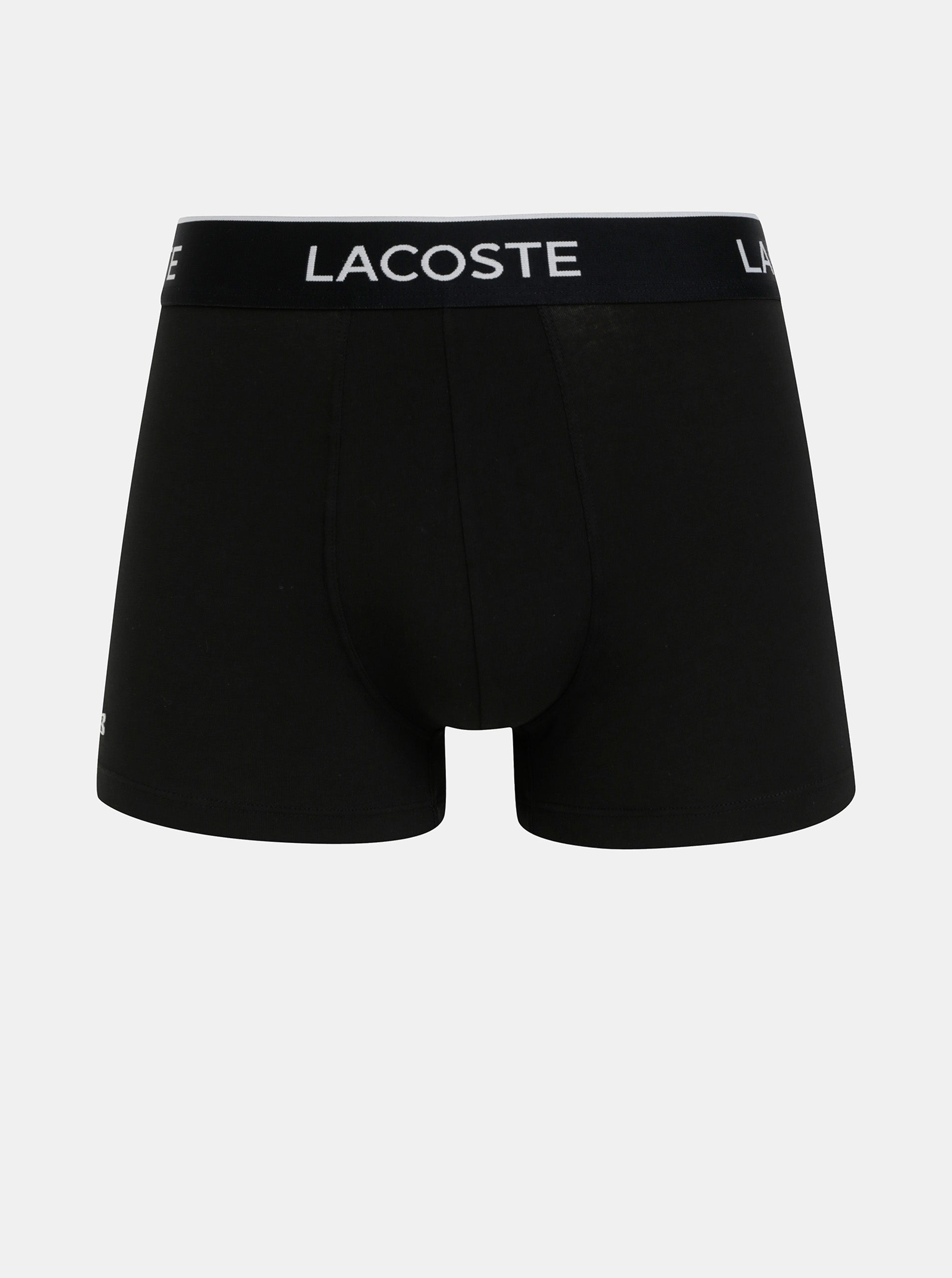 Lacoste Men s Trunk Pack of 3 Briefs Boxers Shorts