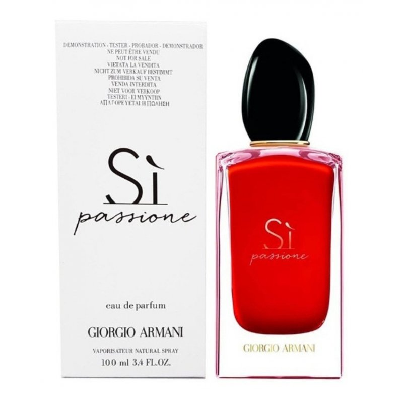 Giorgio Armani Si Passione Eau De Parfum Tester 100ML