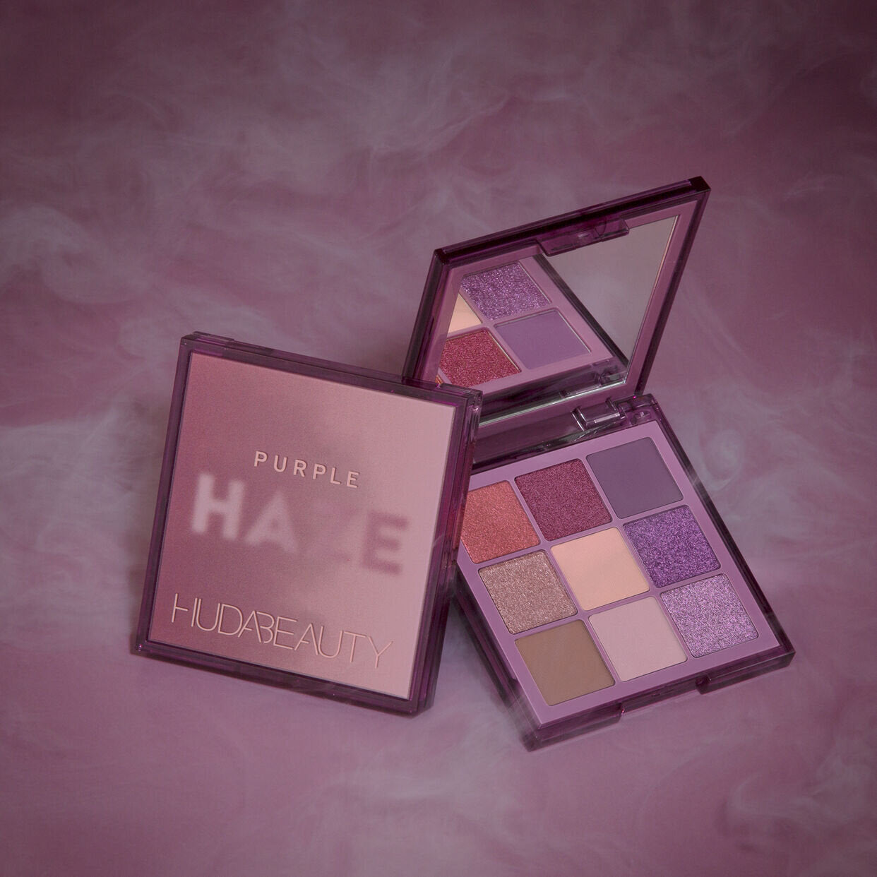 Huda Beauty Haze Purple Eye Shadow