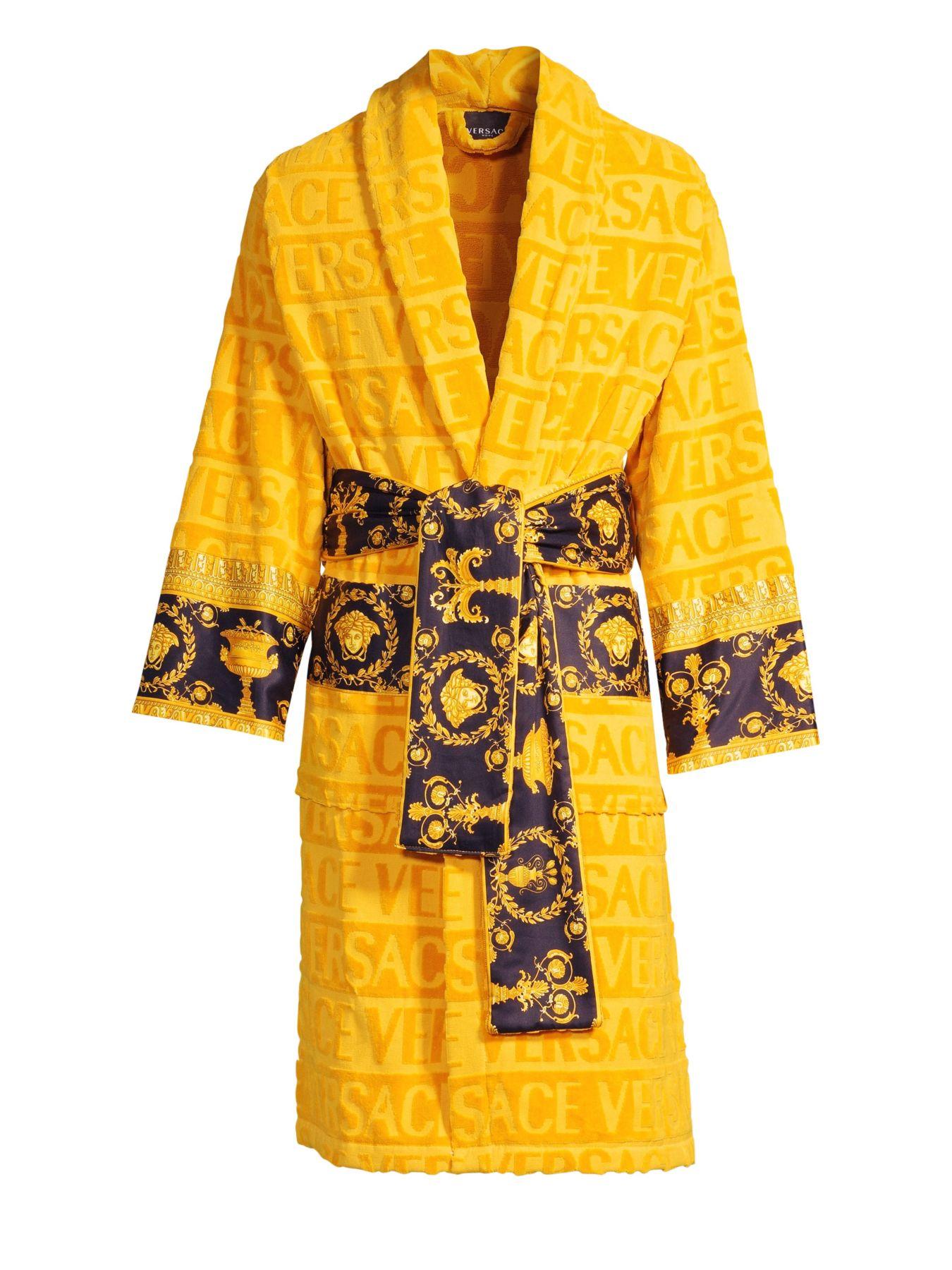 Versace Home Luxury Bathrobes "Yellow" - ROOYAS